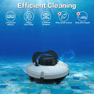Robot nettoyeur de <span class=keywords><strong>piscine</strong></span> <span class=keywords><strong>solaire</strong></span> automatique intelligent, longue autonomie, télécommande, nettoyeur de surface <span class=keywords><strong>pour</strong></span> <span class=keywords><strong>piscine</strong></span> domestique - Product Image 1