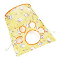 Tunnel pour chat pliable et durable en plastique et polyester écologiques, avec balles de style dessin animé, directement de l'usine PKY