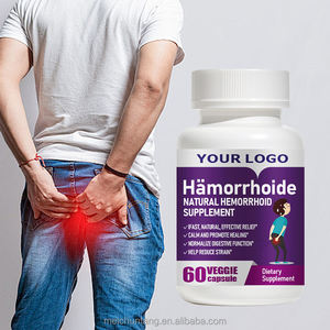 Kapsul Vegan Psyllium Husk Capsules, non-gmo, bebas Gluten, Pembersih usus besar, suplemen serat harian untuk kesehatan usus - Product Image 1