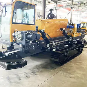 Construction Mobile Ground Pipe Laying Horizontal Directional Drilling Rig Machine