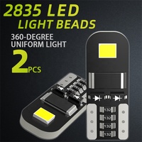 Produit le plus vendu de JiaChi sur la plate-forme Amazon T10 Led Canbus Lights 2835Chips Series 2SMD Largeur Ampoules Lecture Lampe de coffre