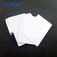 Scheda NFC CR80 stampabile in PVC per stampante a getto d'inchiostro, con RFID intelligente per informazioni studentesche e permessi di lavoro, disponibile in fabbrica