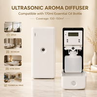 Difusor de Aromas Portátil Compacto Koeazy con Atomización Nano, Sin Agua, Intervalo de Aromatización Ajustable, 100CF, Ultrasónico, para Hogar y Hotel