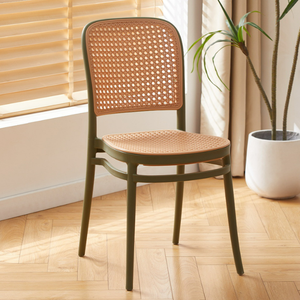 Antique Rattan <strong>Dining</strong> Chairs Breathable Home Picnic <strong>Stools</strong> Commercial Outdoor <strong>Tables</strong> and Chairs Made of Plastic - Product Image 5