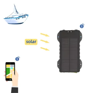 태양 전원 해양 GPS 추적 장치 대량 캐리어 방수 4 그램 gps 추적기 그물 낚시 보트 추적 장치