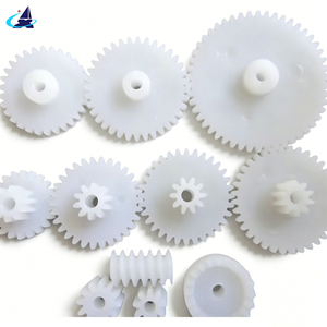 Ingranaggio a Corona e Pignone in POM Nylon ad Alta Precisione, Ingranaggio Personalizzato OEM per Componenti di Azionamento Robot Industriale - Product Image 4