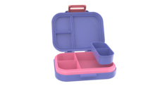 Vente en gros de boîtes à lunch personnalisées anti-fuite pour enfants scolarisés avec des boîtes à lunch pour enfants sûres et sans bisphénol A