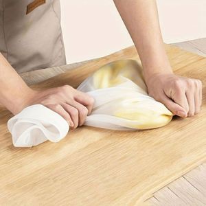 Kitchen Large Thickened <b>Silicone</b> Noodles Bag Hand-held Household <b>Baking</b> Nozzle Tool Bread Baskets Tool - Product Image 3