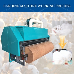 Machine automatique de cardage et de peignage de la <span class=keywords><strong>laine</strong></span> de mouton, <span class=keywords><strong>prix</strong></span>, machine de traitement du coton pour l'ouverture de la <span class=keywords><strong>laine</strong></span> - Product Image 2