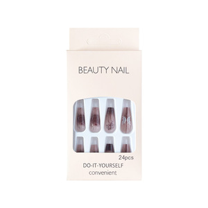 <span class=keywords><strong>2023</strong></span> nuevo producto suministros acrílicos <span class=keywords><strong>uñas</strong></span> artificiales cuadradas prensa ostentosa de alta calidad en las <span class=keywords><strong>uñas</strong></span> - Product Image 5