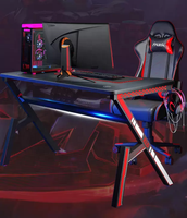 Table d'ordinateur de meubles de maison modernes 2024 pour le bureau de PC de jeu