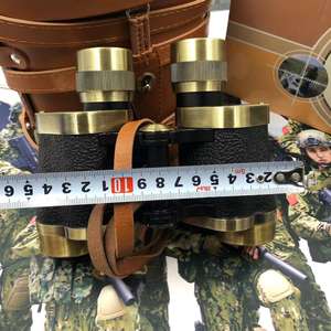 8X30 métal laiton haute puissance russe HD soviétique télescope fin cuivre binoculaire ton camping en plein air voyage visualisation télescope - Product Image 4