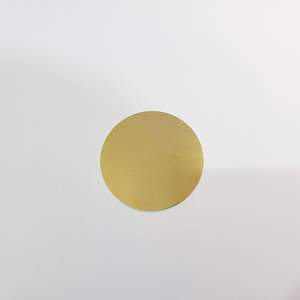 99.99% 4N純度Auゴールドスパッタリングターゲット50*0.1mm/57 * 0.2mm Auゴールドディスクターゲット - Product Image 4