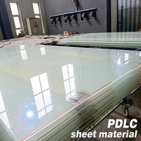 PDLC Schaltbare Folienrolle Intelligente Folie für Glas Sichtschutz-Fensterfolie für Büros und Wohnhäuser