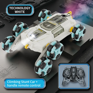 Nuevo Diseño, Auto de Acrobacias a Control Remoto de Alta Velocidad 2.4g, Ecológico, Todoterreno, con Spray, 6 Ruedas, Giro de 360°, para Interiores y Exteriores - Product Image 6
