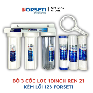 ระบบกรองน้ำขนาด 10 นิ้ว แบบธรรมดา - ระบบกรองน้ำ 3 ขั้นตอน ขนาด 10 นิ้ว - ชุดตัวกรองสีขาว 3 ขั้นตอน - Product Image 4