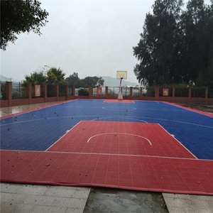Revêtement de sol sportif modulaire approuvé par l'ITF pour les compétitions scolaires et les clubs, dalles de sol pour terrains de tennis - Product Image 4