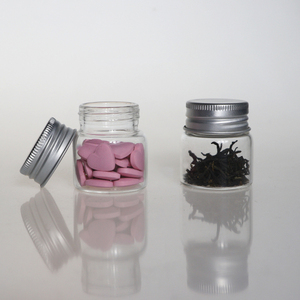 Tùy Chỉnh Rỗng Miệng Rộng Amber Glass Bottle Glass Jar Cho Viên Nang Thuốc Và Thực Phẩm - Product Image 3