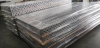 Nouvelle plateforme de soudage 3D YAHANDA, usinage de précision CNC, grille à 28 trous pour la fabrication de carrosseries de camions et de cadres de conteneurs