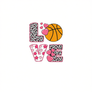 Camiseta de baloncesto con forma de corazón de San Valentín, regalo del día de San Valentín para mujeres y hombres - Product Image 2