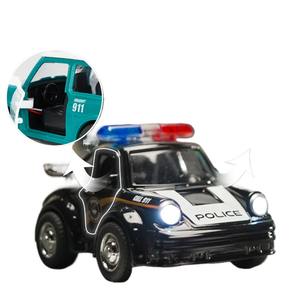 Modèle de voiture classique en alliage, version Q de <span class=keywords><strong>dessin</strong></span> <span class=keywords><strong>animé</strong></span>, série Fire 2, à rétrofriction, avec portes ouvrables, lumières et musique - Product Image 4