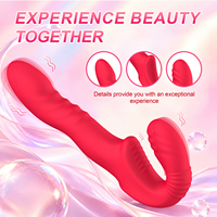 Vibrateur portable sans fil à double tête, stimulateur clitoridien, masseur pour femmes et couples