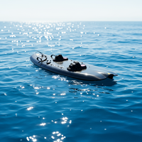 Planche de surf électrique écologique en fibre de carbone, grande performance, avec batterie 72V, produit énergétique propre pour le surf