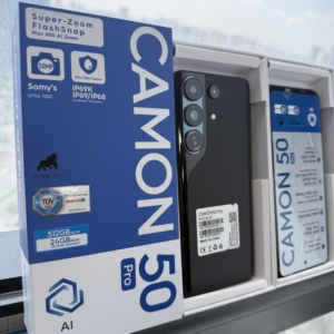 สมาร์ทโฟนรุ่นใหม่ Camon50pro รองรับไฟ LED และภาษาทั่วโลก หน่วยความจำ 16GB+1TB หน้าจอ 6.9 นิ้ว แบตเตอรี่ 8000mAh หรือมากกว่า ระบบปฏิบัติการ Android 15 - Product Image 1