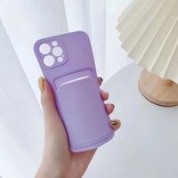 Étui de téléphone coloré avec porte-cartes, nouveau design 2021, vente en gros, personnalisé, antichoc