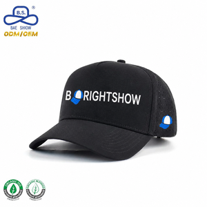 OEM personalizado 5 Panel gorras de béisbol transpirable Snapback hombres sombreros con logotipo parches para correr al aire libre Golf actividades deportivas - Product Image 1