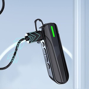 Bán buôn 5 Wát Công suất đầu ra mini không dây cho <span class=keywords><strong>Bluetooth</strong></span> <span class=keywords><strong>Intercom</strong></span> với dài Earhook Lavalier Beauty Salon nhà hàng Walkie-Talkie - Product Image 2