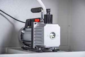 תעשייתי לעמוד תנור ואקום עם משאבה 90l קיבולת 304 נירוסטה עבור ציוד חימום מעבדה - Product Image 3