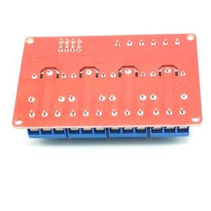 <span class=keywords><strong>4</strong></span> 채널 <span class=keywords><strong>5V</strong></span> <span class=keywords><strong>12V</strong></span> 24V 릴레이 모듈 보드 쉴드 커플러 지원 높고 낮은 레벨 트리거 - Product Image 5