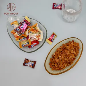 Plateau de collation de bonbons aux fruits en forme d'<span class=keywords><strong>oeuf</strong></span> et de feuilles, <span class=keywords><strong>plat</strong></span> artisanal unique, assiettes en plastique pour mariage - Product Image 1