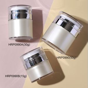 Envase de Crema Hidratante, Tarro Cosmético para Crema de Noche, 47g, Envase de Lujo con Bomba Airless, Tarro de Plástico - Product Image 6