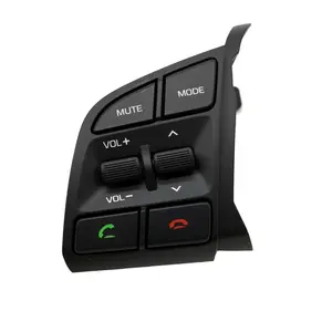 Sakelar pengendali jarak jauh roda kemudi kiri untuk Hyundai Tucson 2016 + TL tombol Bluetooth sakelar musik Switch Switch