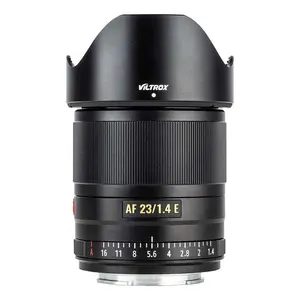 Viltrox AF 23mm 1.4E 마운트 APS-C 카메라 렌즈 52mm 필터 크기 23 초점 거리 카메라 렌즈 소니 E 마운트 카메라 용