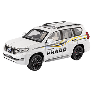 Modellino SUV in <span class=keywords><strong>Scala</strong></span> <span class=keywords><strong>1</strong></span>/<span class=keywords><strong>18</strong></span> in Lega Pressofusa con 6 Porte Apribili, Suono, Luci, Funzione Pull-Back, Sterzo e Ammortizzatori - Product Image 2