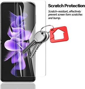 Haut Transparent Anti-rayures Pour <span class=keywords><strong>Samsung</strong></span> Galaxy Z Flip 3 Film Écran de Pliage TPU Film Protecteur De Téléphone Portable - Product Image 6