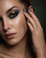 HC44G1 Pigment à effet nacré à base de mica, matière première de qualité cosmétique pour fard à paupières, brillant à lèvres, savon et colorant de maquillage