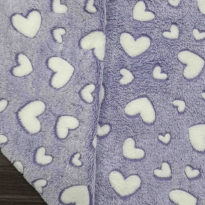 Thương Hiệu Mới 100% Polyester Velour Ngủ Warp Vải 280gsm Thân Thiện Với Môi Dệt Kim In Mô Hình Nhà Máy Trực Tiếp Bán Nhà Dệt - Product Image 2