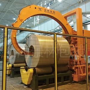 Línea de embalaje de bobina de acero grande automática JL Solución de embalaje de bobina de acero grande - Product Image 2