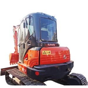 Mini-excavatrice Kubota KX163 d'occasion importée |   Excavatrice sur chenilles de 6 tonnes avec moteur Kubota |   Modèle 2023, emballage Allemagne - Product Image 1