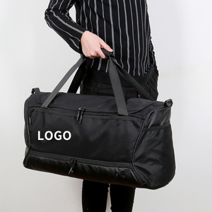 Bolsa de Viaje de Mano Moderna con Cremallera, de Tela Oxford, con Diseño de Letras, Bolsa de Gimnasio de Marca, Bolsa Deportiva, Bolsa de Lona Cruzada para Fitness - Product Image 3