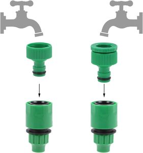 Adaptateur de <span class=keywords><strong>tuyau</strong></span> de connecteur rapide <span class=keywords><strong>raccord</strong></span> <span class=keywords><strong>tuyau</strong></span> de <span class=keywords><strong>diamètre</strong></span> intérieur de 8mm pour l'irrigation de jardin - Product Image 5