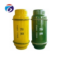 Cilindro de acero soldado QDBG China de 400L para amoníaco líquido, cilindro de almacenamiento industrial de NH3 de 3MPa con válvula QF-11