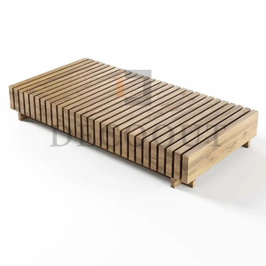 Meubles de patio en teck d'extérieur populaires <span class=keywords><strong>Canapé</strong></span> en teck avec <span class=keywords><strong>mousse</strong></span> à séchage rapide - Product Image 5