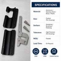 Pièces usinées CNC personnalisées, pièces en aluminium usinées