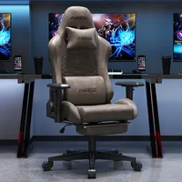 Chaise de bureau inclinable en cuir confortable et moderne chaise pivotante pour la maison Internet Cafe Gaming & Computer Use for Bedroom