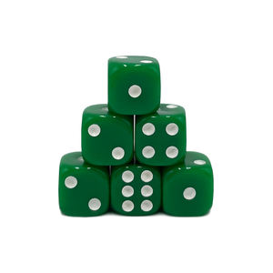 במפעל סיטונאי קוביות פלסטיק כחול שקוף עם נקודות לבנות - Product Image 2